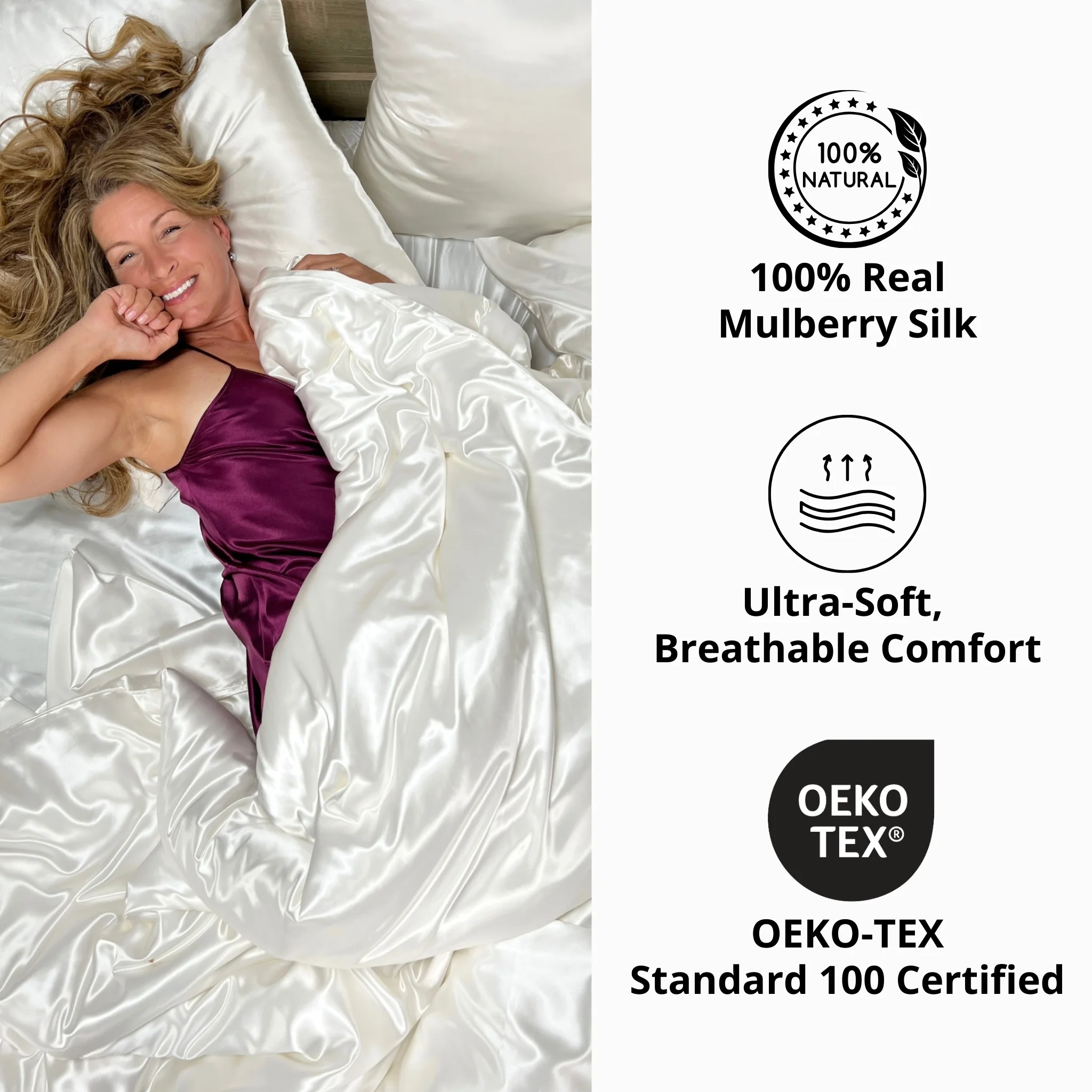 22 Momme Silk Duvet Cover - Sage - Image 9