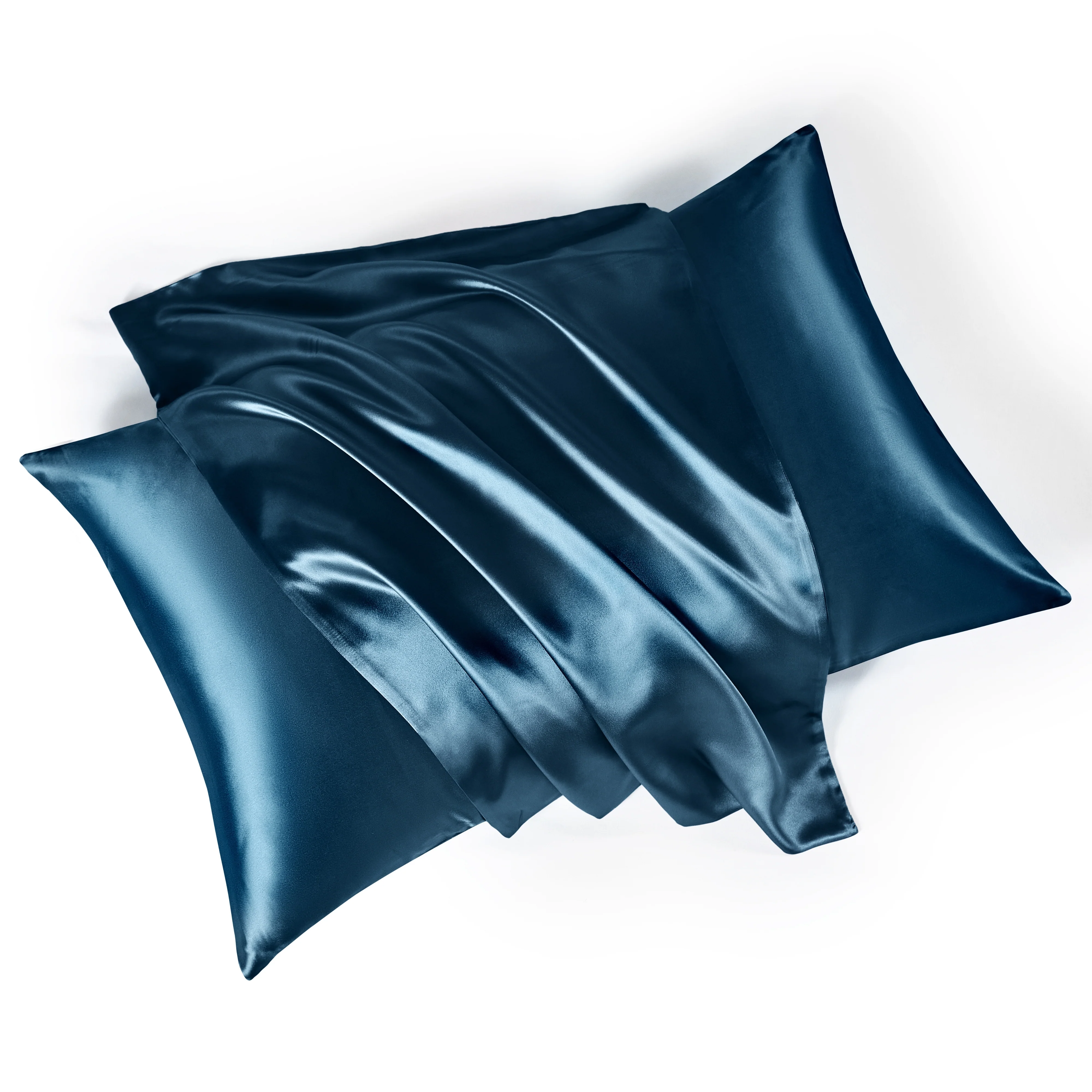 22 Momme Silk Pillowcase - Deep Sea - Image 7