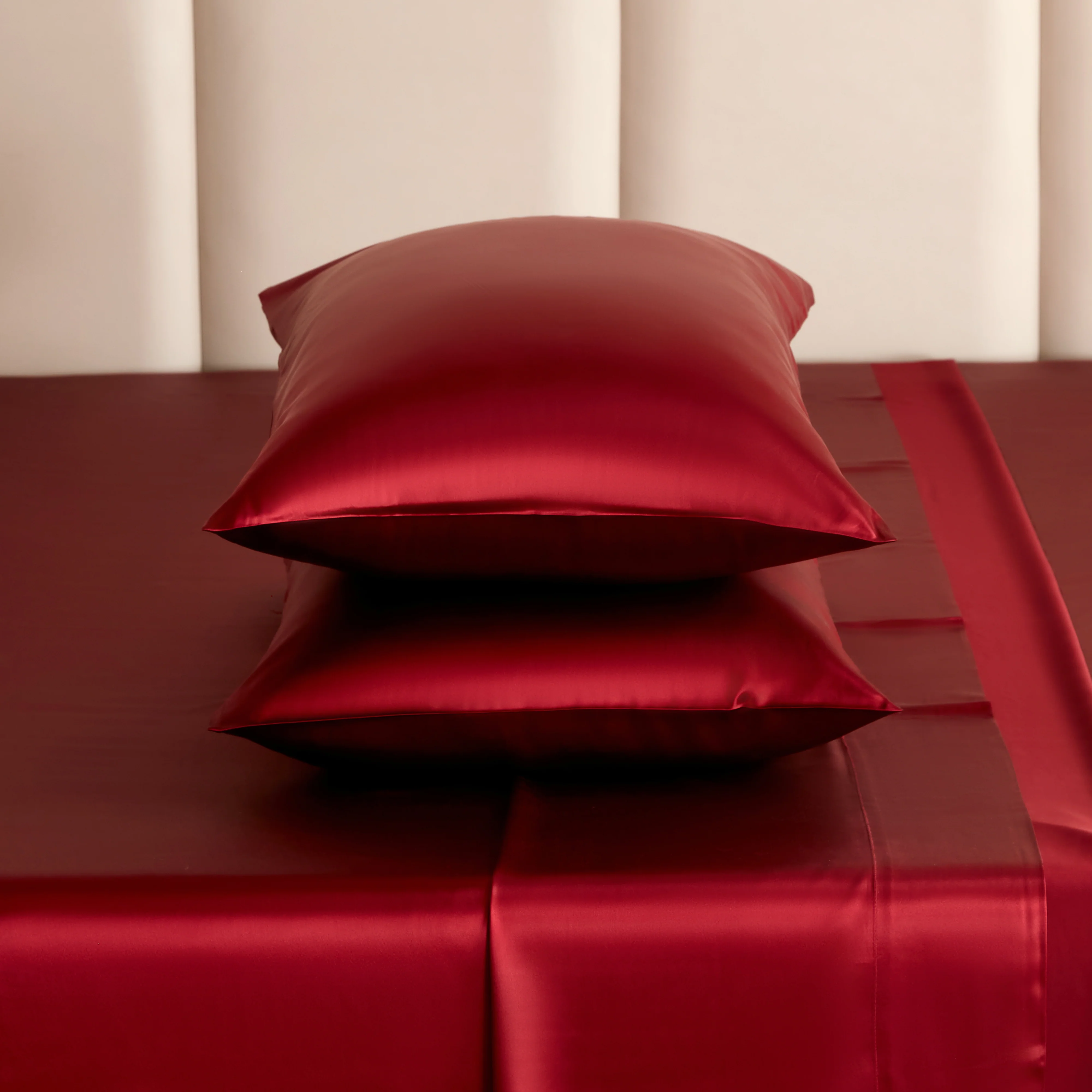 22 Momme Silk Pillowcase - Cabernet - Image 9