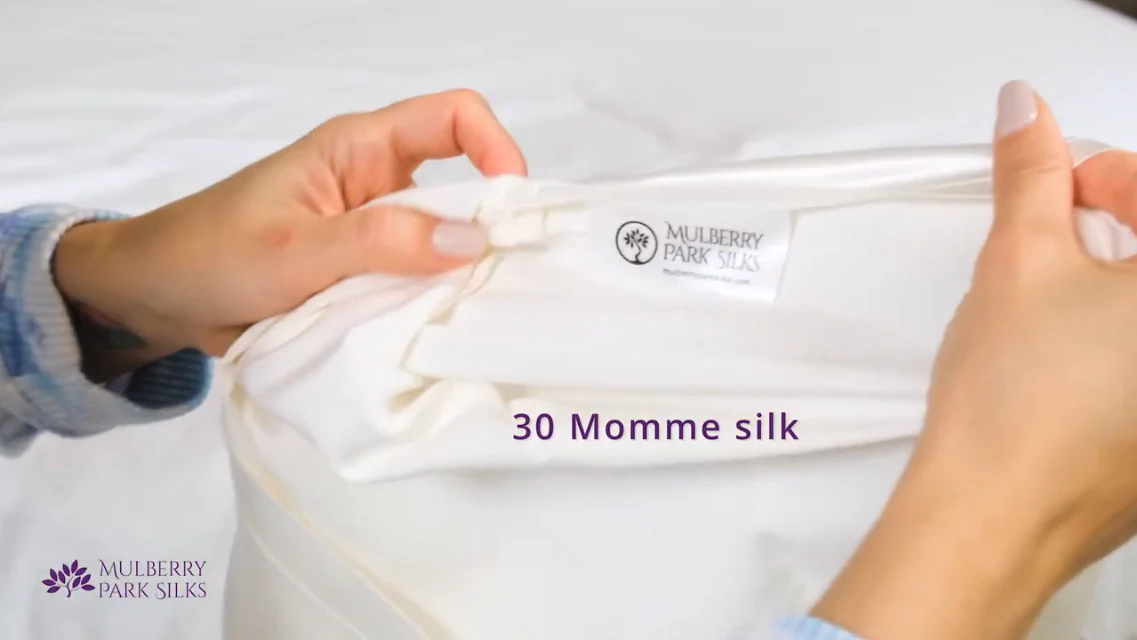 30 Momme Silk Pillowcase - Natural Ivory - Image 7