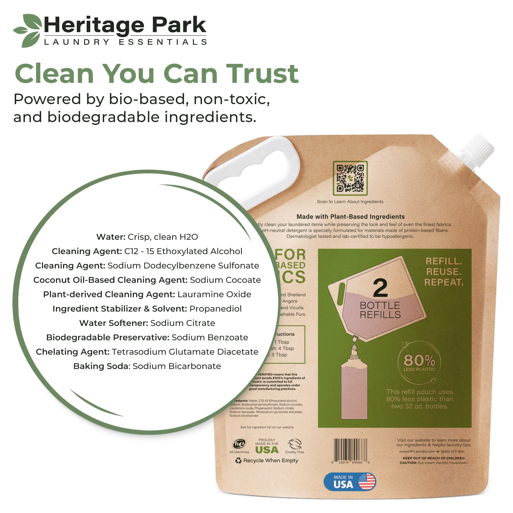 Heritage Park Silk & Wool Detergent - Spring Magnolia - Image 12