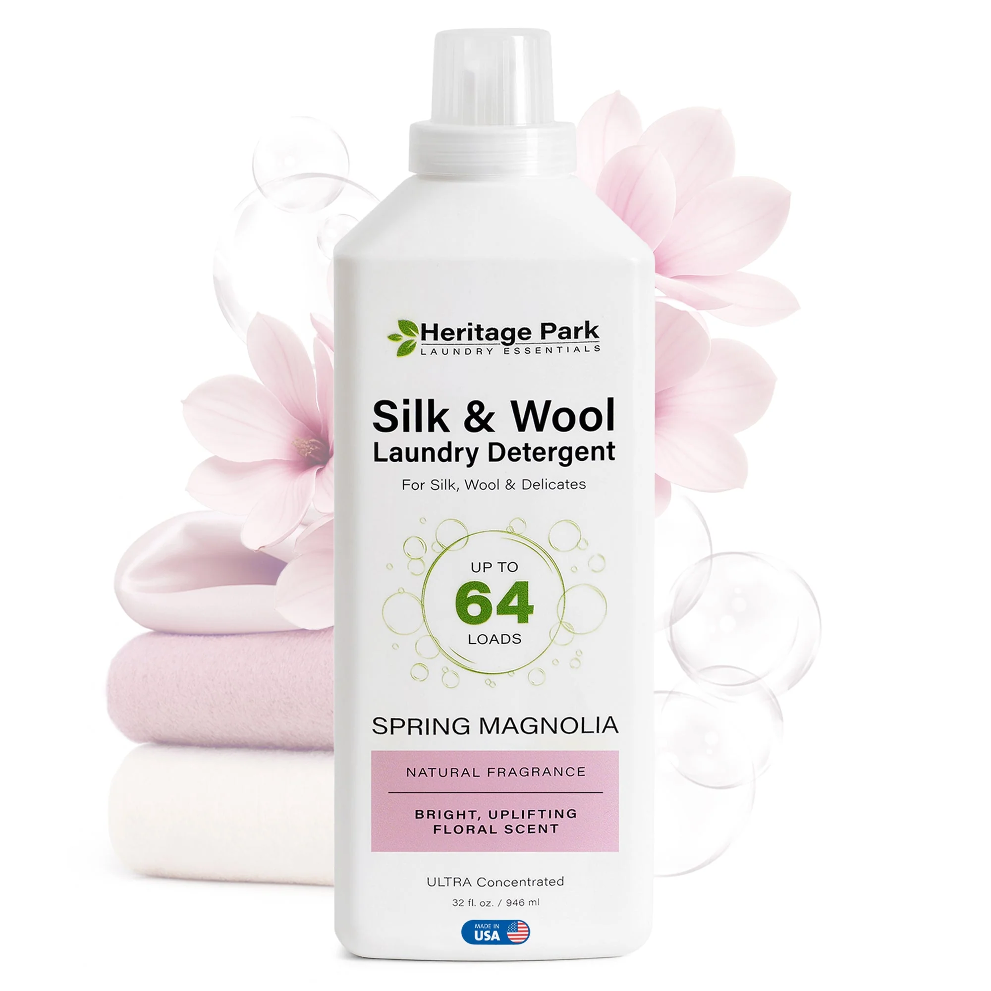 Heritage Park Silk & Wool Detergent - Spring Magnolia - Image 3